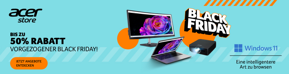 Black Friday Early Bird Angebote: BIS ZU 50% SPAREN