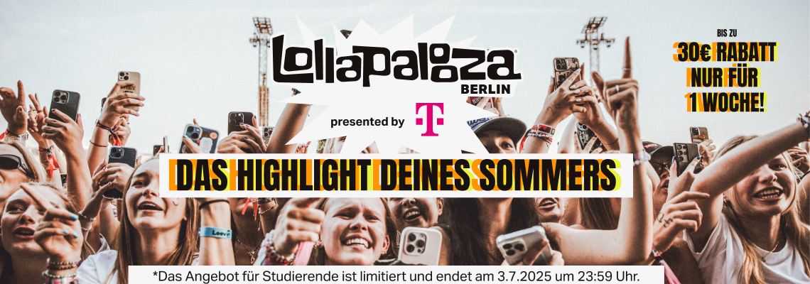 STARTE DEINEN FESTIVAL-SOMMER RICHTIG