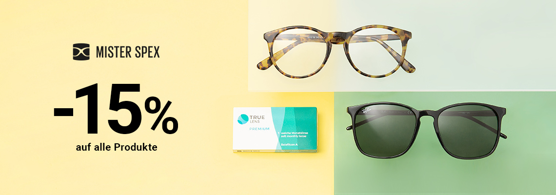 Studentenrabatt Mister Spex