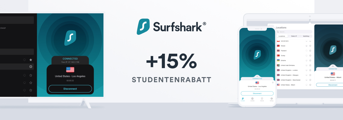 Studentenrabatt Surfshark