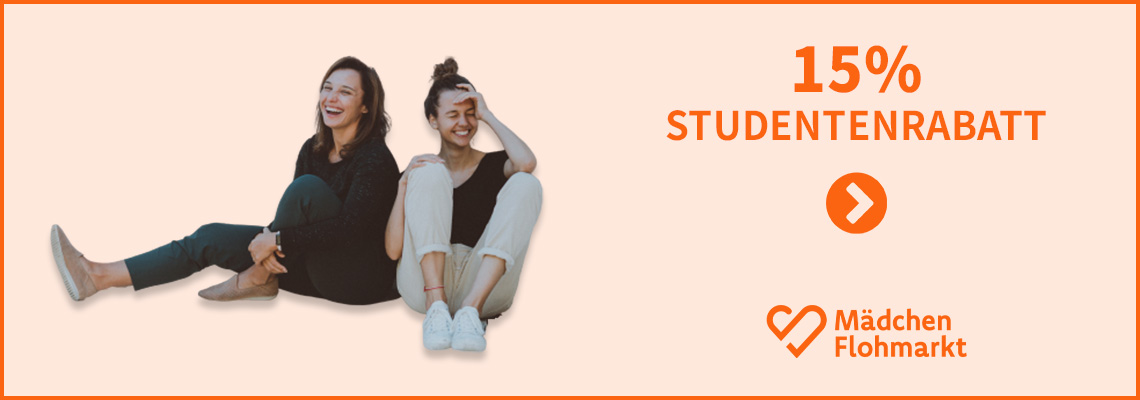 Studentenrabatt Maedchenflohmarkt
