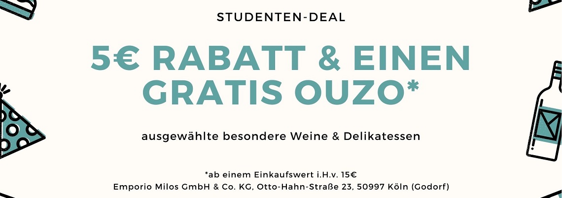 Studentenrabatt EmporioMilos