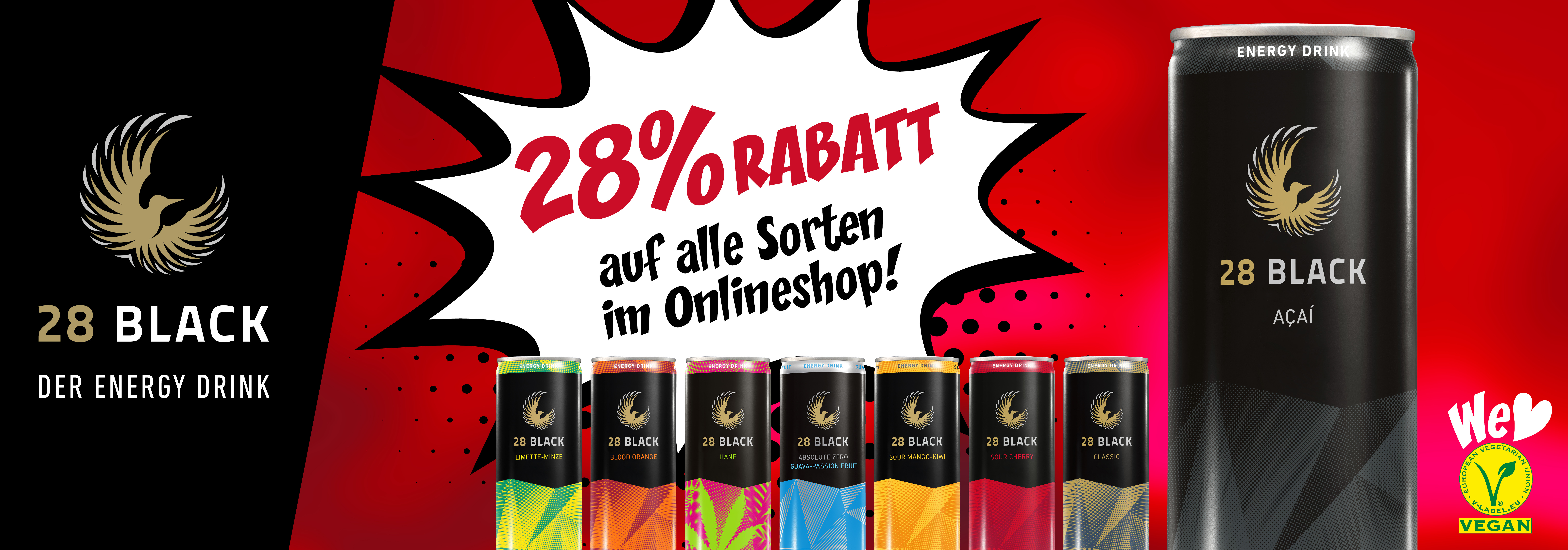 Studentenrabatt 28 BLACK