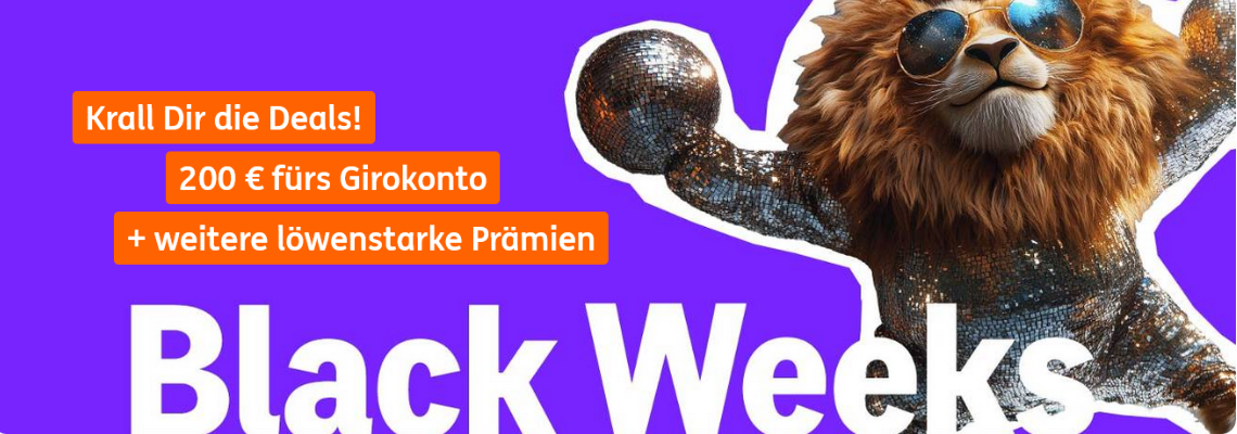 Krall Dir den Deal! 200 € + kostenloses Girokonto Nur bis 30.11.