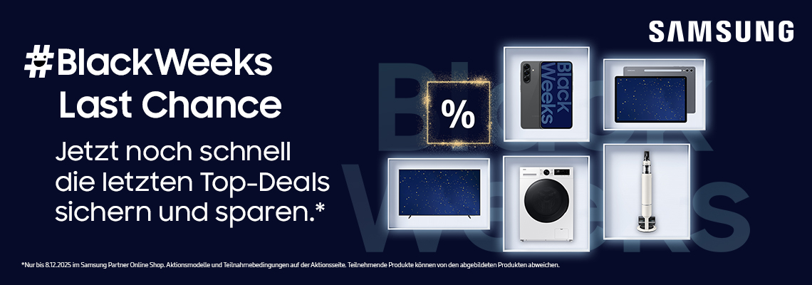 SAMSUNG #BlackWeeks Last Chance