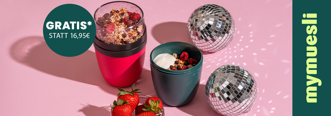 Gratis Müsli 2Go Becher statt 16,95€