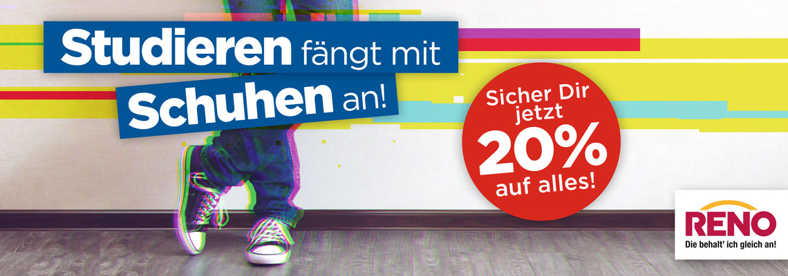 Studentenrabatt RENO