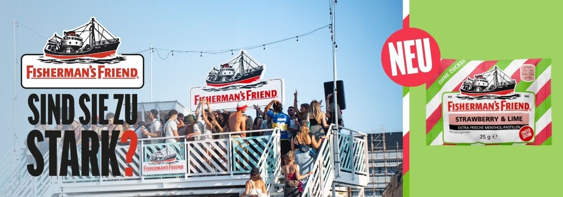 FISHERMAN’S FRIEND: Jetzt neu – Strawberry & Lime!