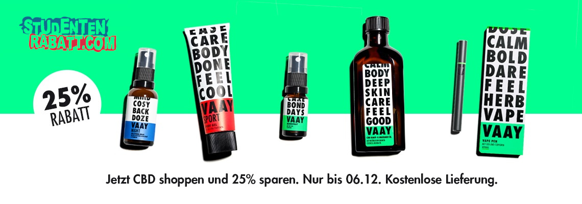 Studentenrabatt VAAY