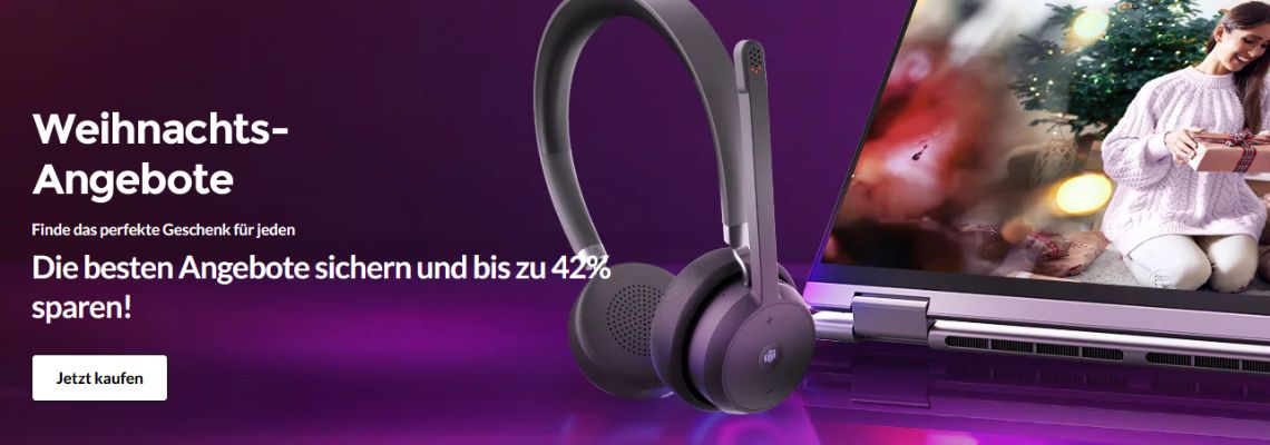 Bis zu 42% Rabatt im Lenovo Edu Store Christmas Sale