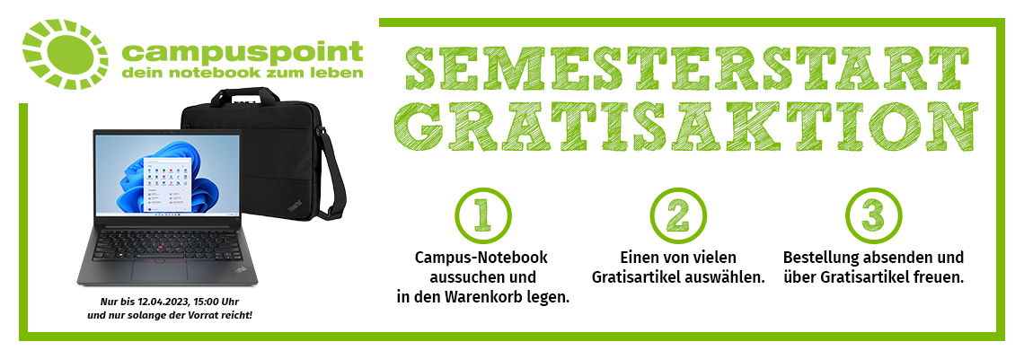 Studentenrabatt CampusPoint WiSe2022