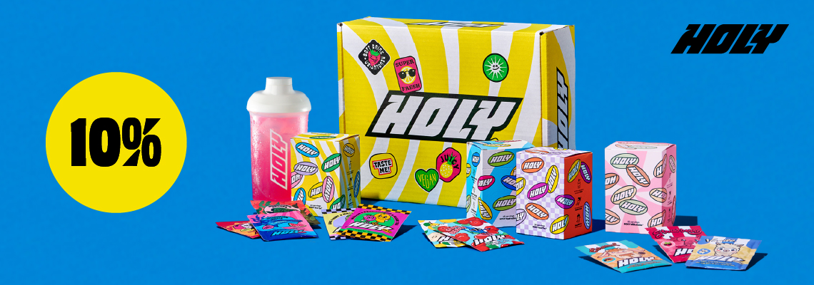 Spare 10 % auf HOLY Softdrinks!