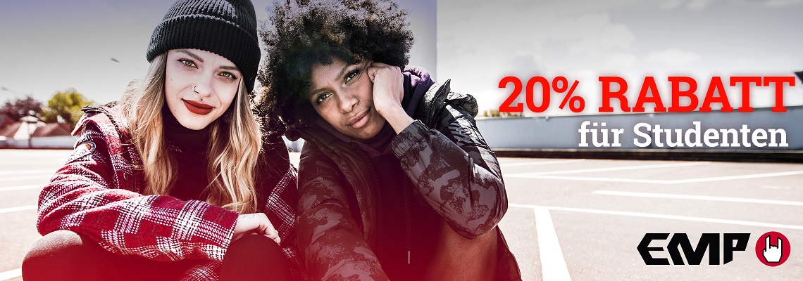 20% Studentenrabatt bei EMP