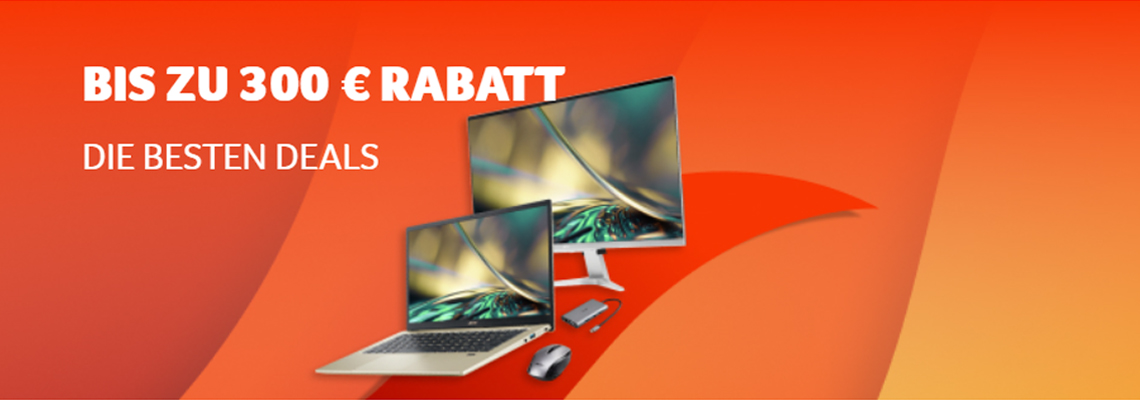Studentenrabatt Acer Sonderdeals