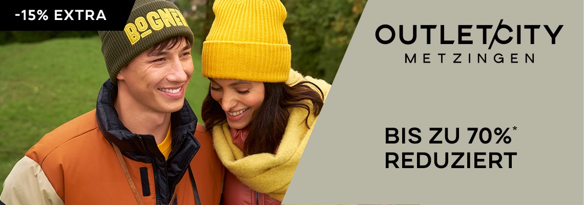 Studentenrabatt OUTLETCITY Metzingen